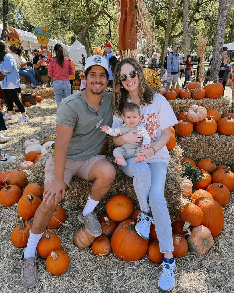 Brady Smith with his family