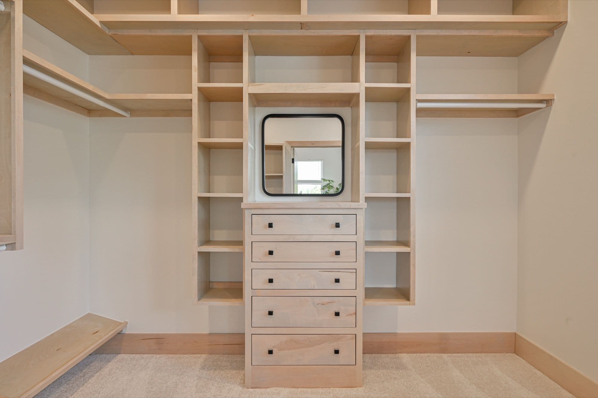 Primary bedroom in a BMS home